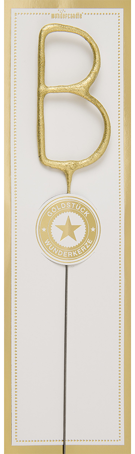 Weiteres Produktbild 1: B gold Goldstück weiß Wondercandle® classic