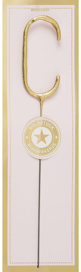 Weiteres Produktbild 1: C gold Goldstück rosa Wondercandle® classic
