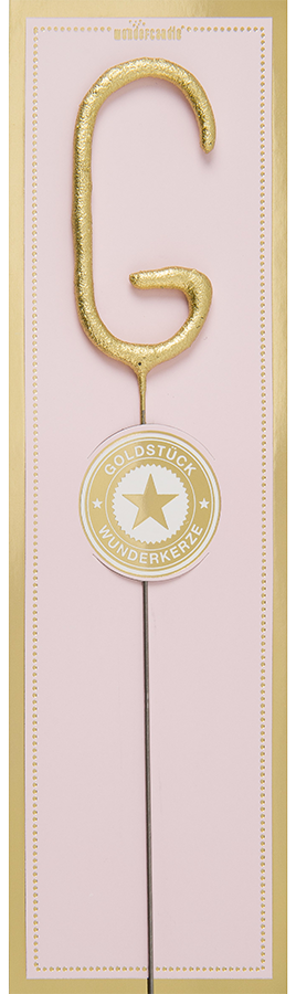 Weiteres Produktbild 1: G gold Goldstück pink Wondercandle® classic