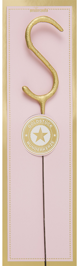 Weiteres Produktbild 1: S gold Goldstück pink Wondercandle® classic