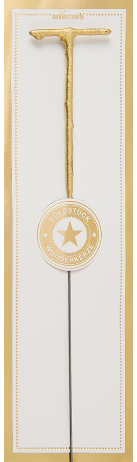 Weiteres Produktbild 1: T gold Goldstück weiß Wondercandle® classic
