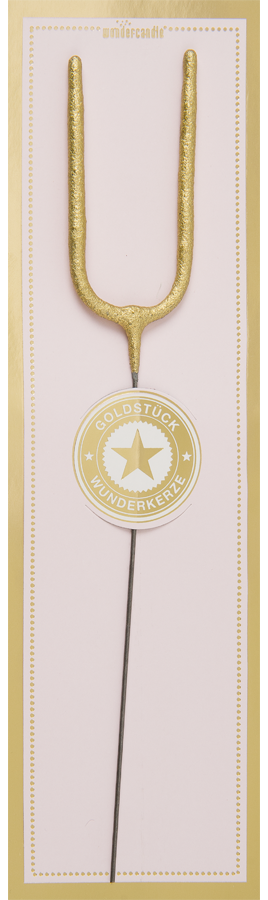 Weiteres Produktbild 1: U gold Goldstück rosa Wondercandle® classic