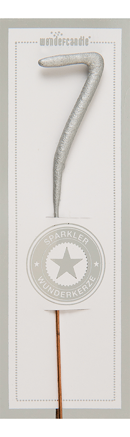 Weiteres Produktbild 2: 7 silber mini Platinum 335 Wondercandle® mini