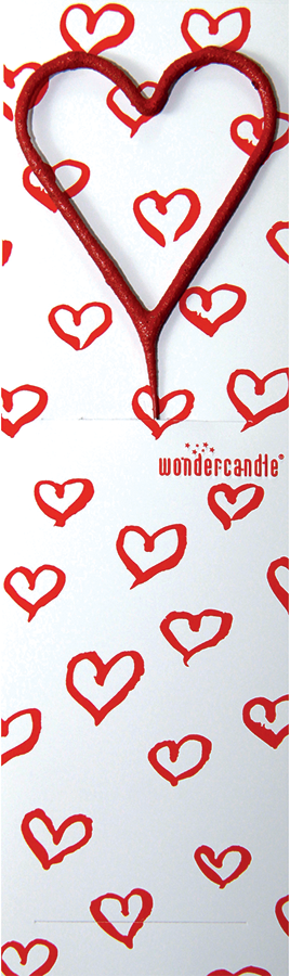 Weiteres Produktbild 1: Herz rot 910 Wondercandle® mini