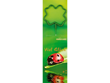 Produktbild: Kleeblatt grün 1001D Wondercandle® classic