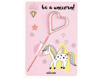 Produktbild: Be a unicorn! rosa 266 Mini Wondercard 711155300000