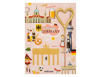 Produktbilder: "Hello from GERMANY" Mini Wondercard