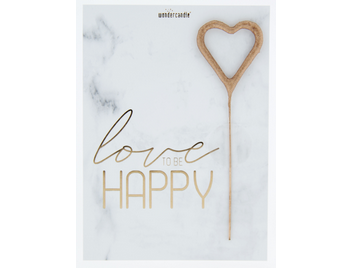 Produktbilder 1: Love, happy 439 marble Mini Wondercard