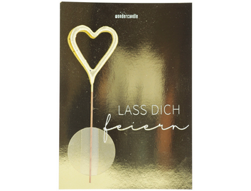 Produktbilder 1: Lass dich feiern 461 Golden Time Mini Wondercard