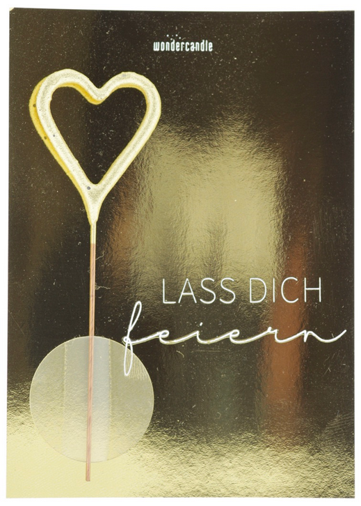 Weiteres Produktbild 1: Lass dich feiern 461 Golden Time Mini Wondercard