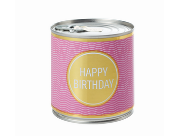 Produktbilder 1: Cancake Happy Birthday pink Schwarzwälder Kirschkuchen