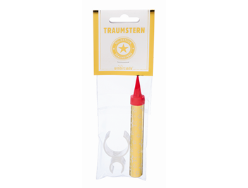 Produktbild: Traumstern Goldstück mit Flaschenclip
