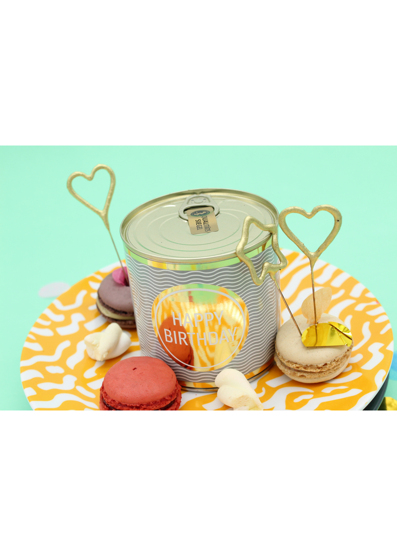 Weiteres Produktbild 3: Cancake Happy Birthday grau Brownie