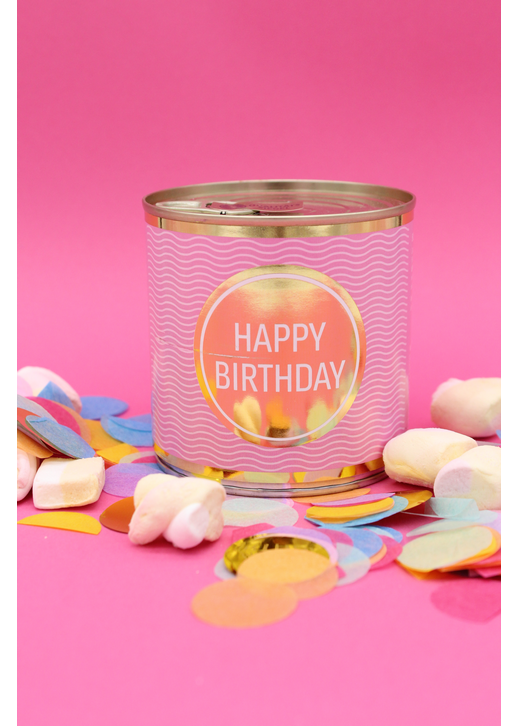 Weiteres Produktbild 2: Cancake Happy Birthday pink Schwarzwälder Kirschkuchen