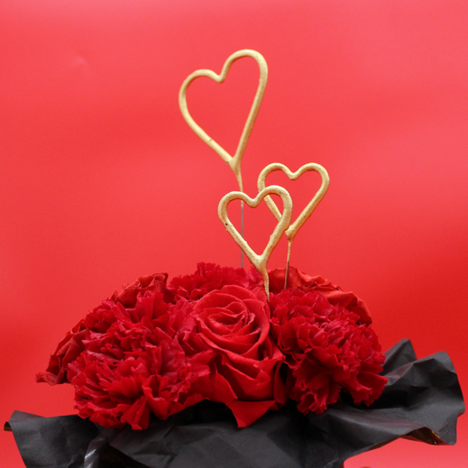 Weiteres Produktbild 2: Herz gold Chromo Wondercandle® classic