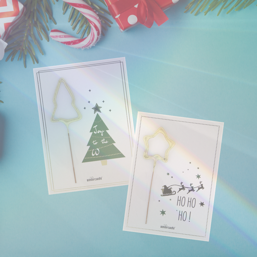 Weiteres Produktbild 2: Ho Ho Ho! weiß 478 Mini Wondercard