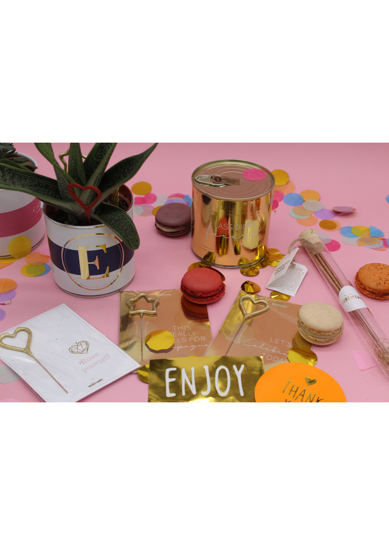Weiteres Produktbild 3: Sparkle Inside Sortiment - 30 Reagenzgläser mit Partycandle rosé, gold und bicolor