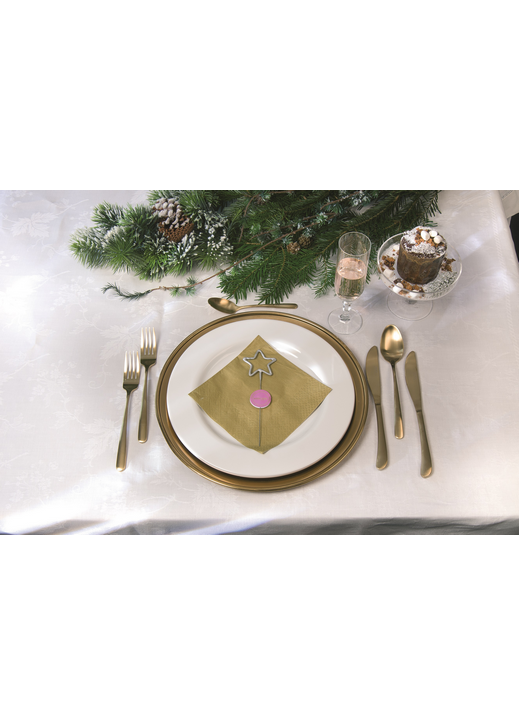 Weiteres Produktbild 2: Stern silber Spotlight Wondercandle® classic
