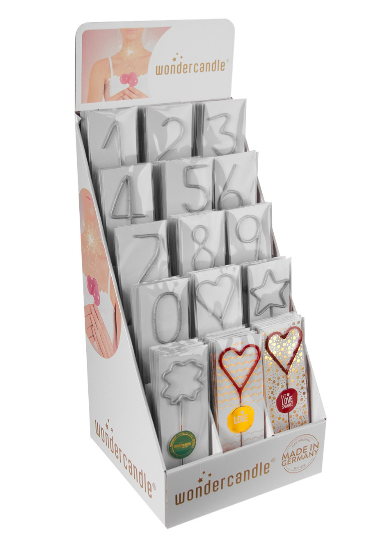 Produktbilder: Spotlight silber Sortiment 90 Wondercandle® classic