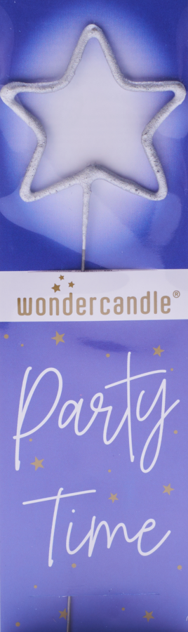 Weiteres Produktbild 1: Stern silber Multi Wondercandle® classic