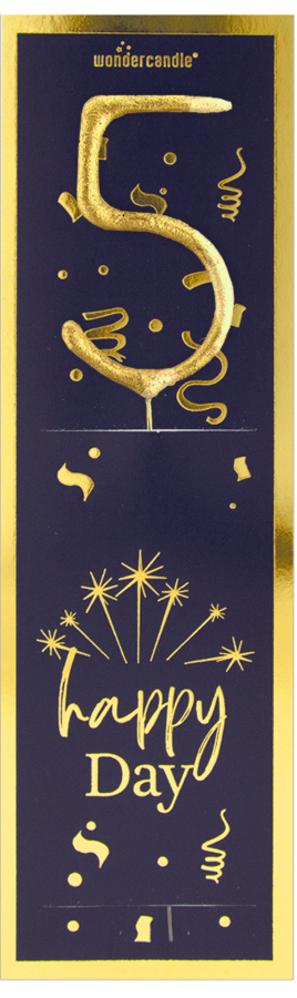 Weiteres Produktbild 1: 5 gold Cozy Wondercandle® classic