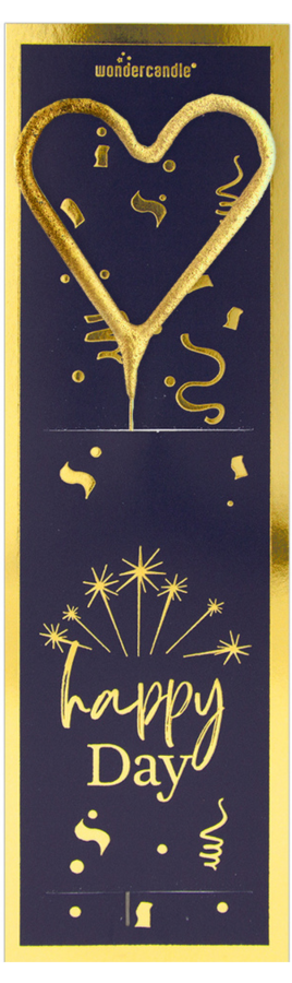 Weiteres Produktbild 1: Herz gold Cozy Wondercandle® classic
