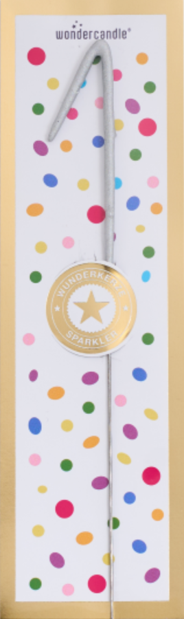 Weiteres Produktbild 5: 1 Tricolor gold silber rosé Wondercandle® classic