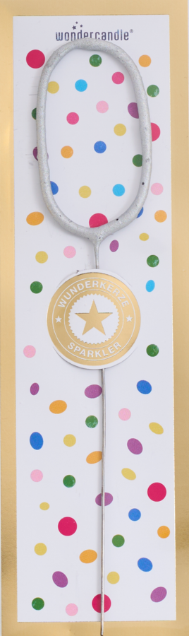Weiteres Produktbild 3: 0 Tricolor gold silber rosé Wondercandle® classic
