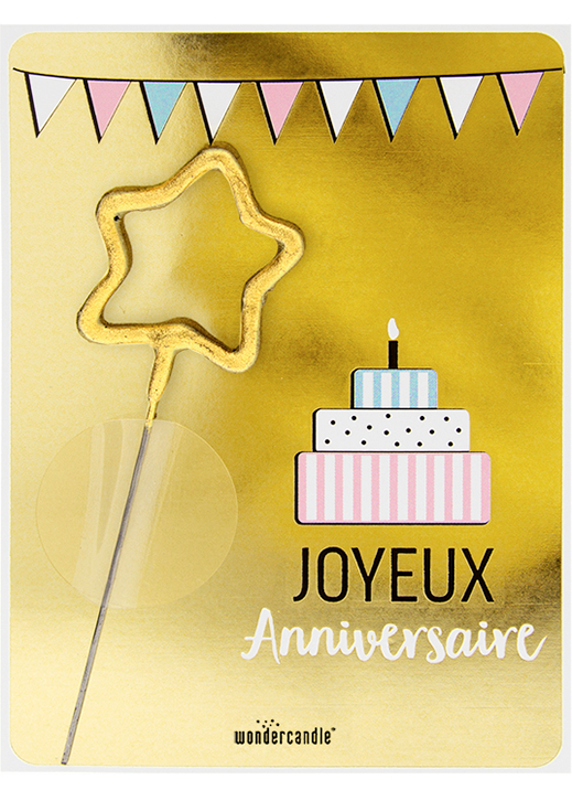 Weiteres Produktbild 4: Goldfunkeln Mini Wondercard assortment francais