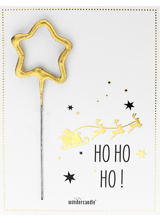Weiteres Produktbild 1: Ho Ho Ho! weiß 478 Mini Wondercard
