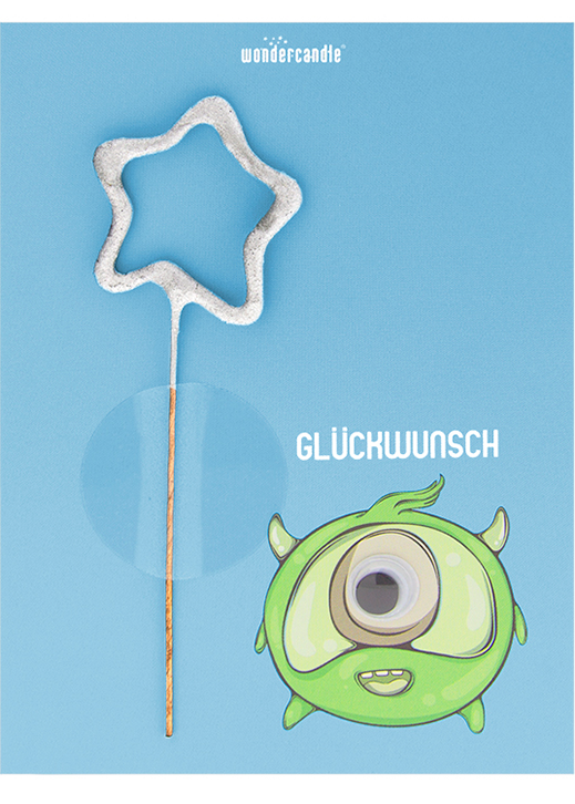 Weiteres Produktbild 4: Wackelaugen Monster Sortiment Mini Wondercard