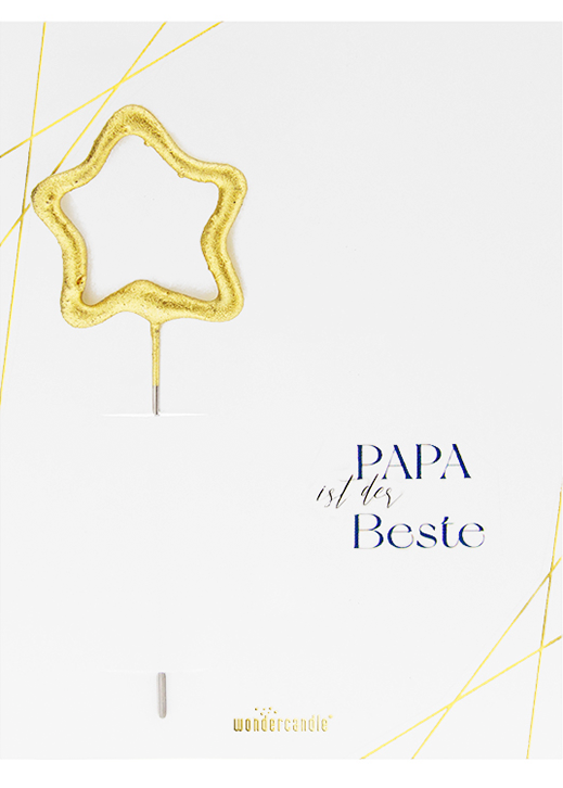 Weiteres Produktbild 1: Papa ist der Beste Modern Family Mini Wondercard