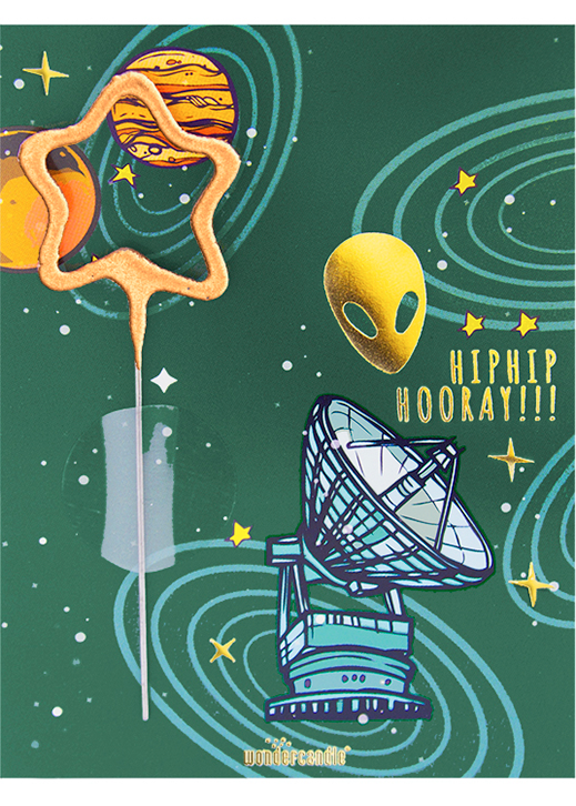 Weiteres Produktbild 2: Astronaut Sortiment Mini Wondercard