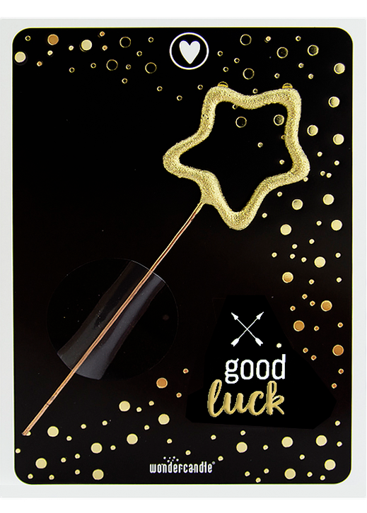 Weiteres Produktbild 1: good luck black Goldfunkeln Mini Wondercard