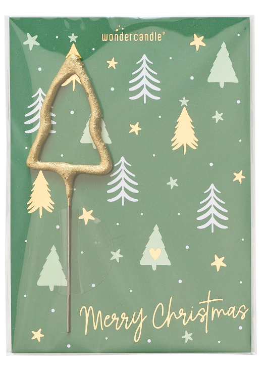 Weiteres Produktbild 1: Ornaments Merry Christmas grün Mini Wondercard