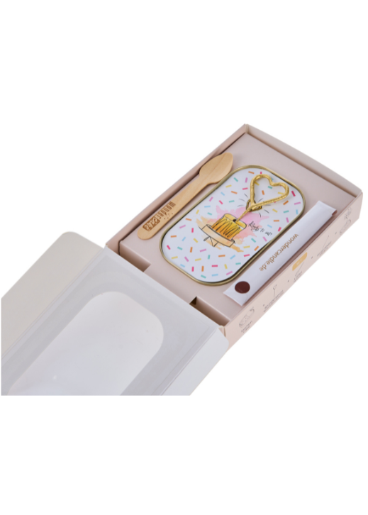 Weiteres Produktbild 3: Confetti weiß Wondercake deluxe rosa Herz gold