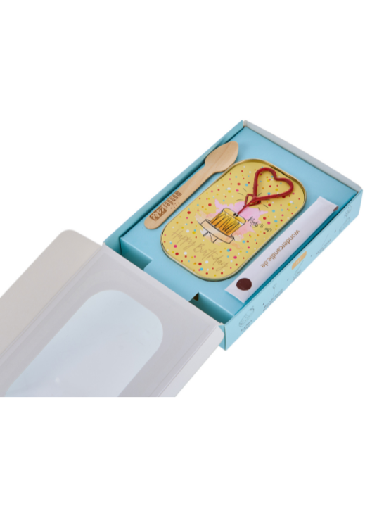 Weiteres Produktbild 3: Happy Birthday gelb Wondercake deluxe blau Herz rot