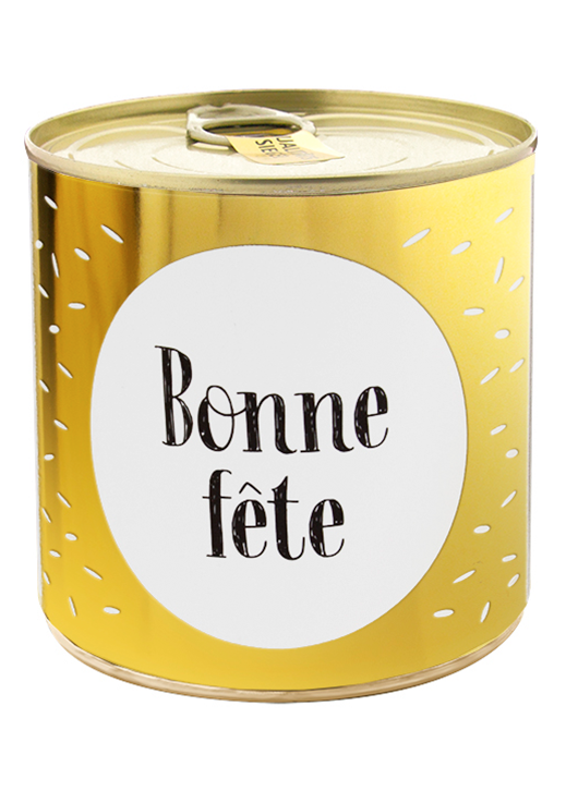 Weiteres Produktbild 1: Cancake Bonne fête noir/or Forêt noire aux cerises