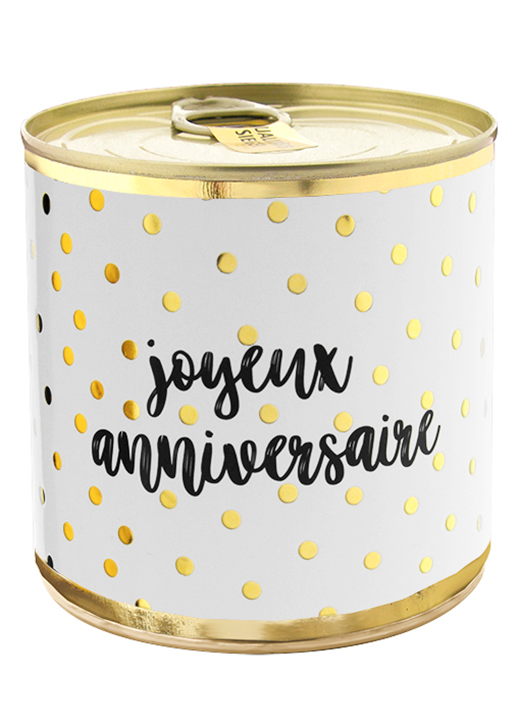 Weiteres Produktbild 1: Cancake joyeux anniversaire points d'orGâteau au citron