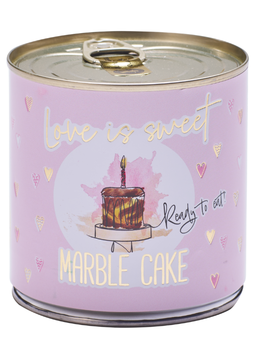 Weiteres Produktbild 1: Cancake Love is Sweet rosa, Marmor Kuchen