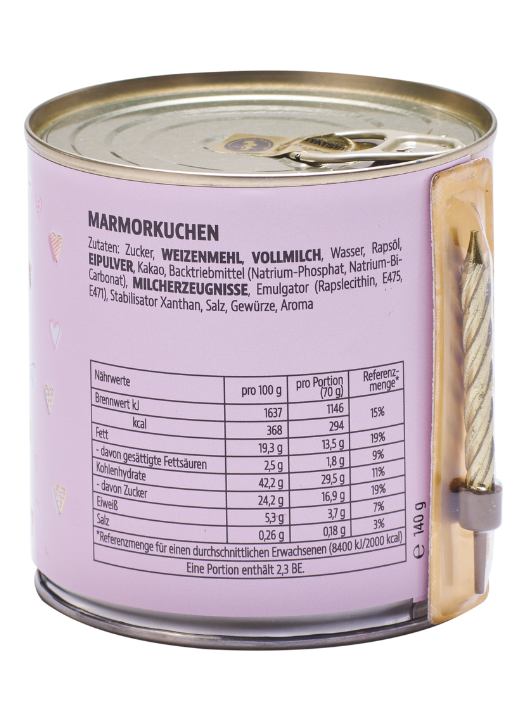 Weiteres Produktbild 2: Cancake Love is Sweet rosa, Marmor Kuchen