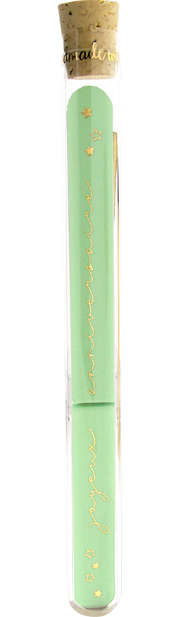 Weiteres Produktbild 1: Sparkling Message Joyeux Anniversaire sortiert im Reagenzglas inkl. 5 Wunderkerzen