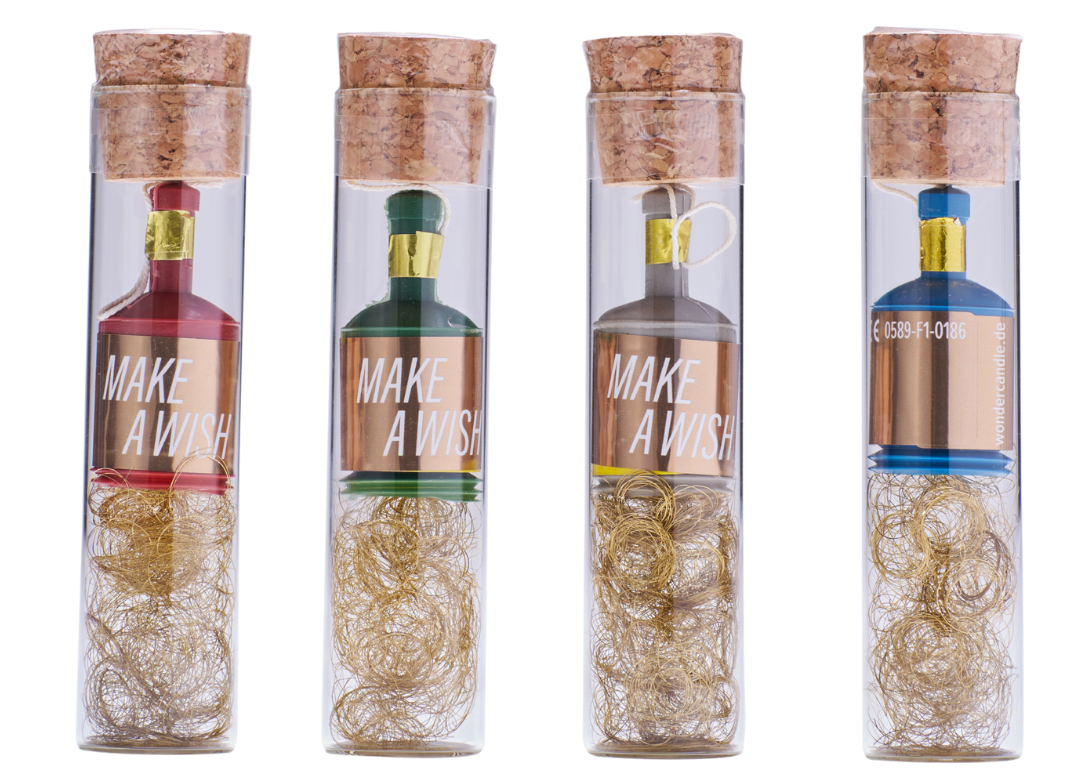 Weiteres Produktbild 1: Confetti Popper Single Make a wish im Glas