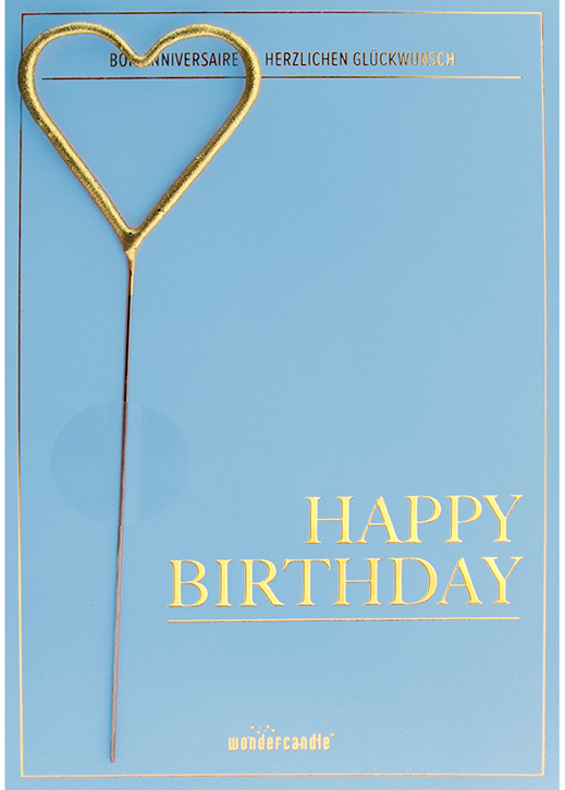 Weiteres Produktbild 2: Classic Wondercard Deluxe Happy Birthday Set