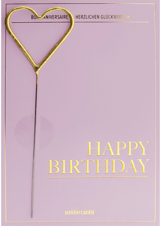 Weiteres Produktbild 3: Classic Wondercard Deluxe Happy Birthday Set