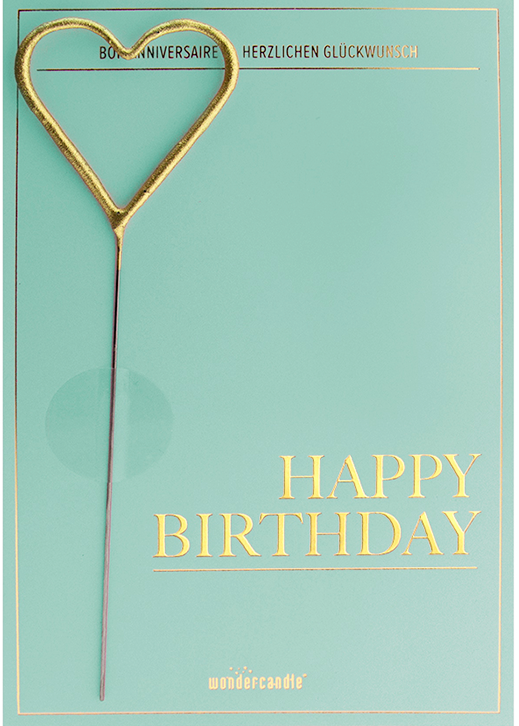 Weiteres Produktbild 4: Classic Wondercard Deluxe Happy Birthday Set