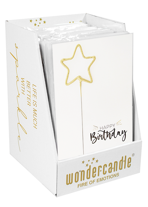 Weiteres Produktbild 1: Classic Wondercard White Birthday Set