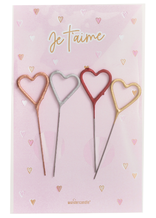 Weiteres Produktbild 1: Je t‘aime Classic Wondercard 4er Set