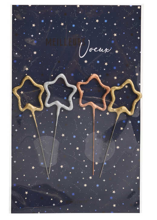 Weiteres Produktbild 1: Meilleurs Vœux Classic Wondercard 4er Set