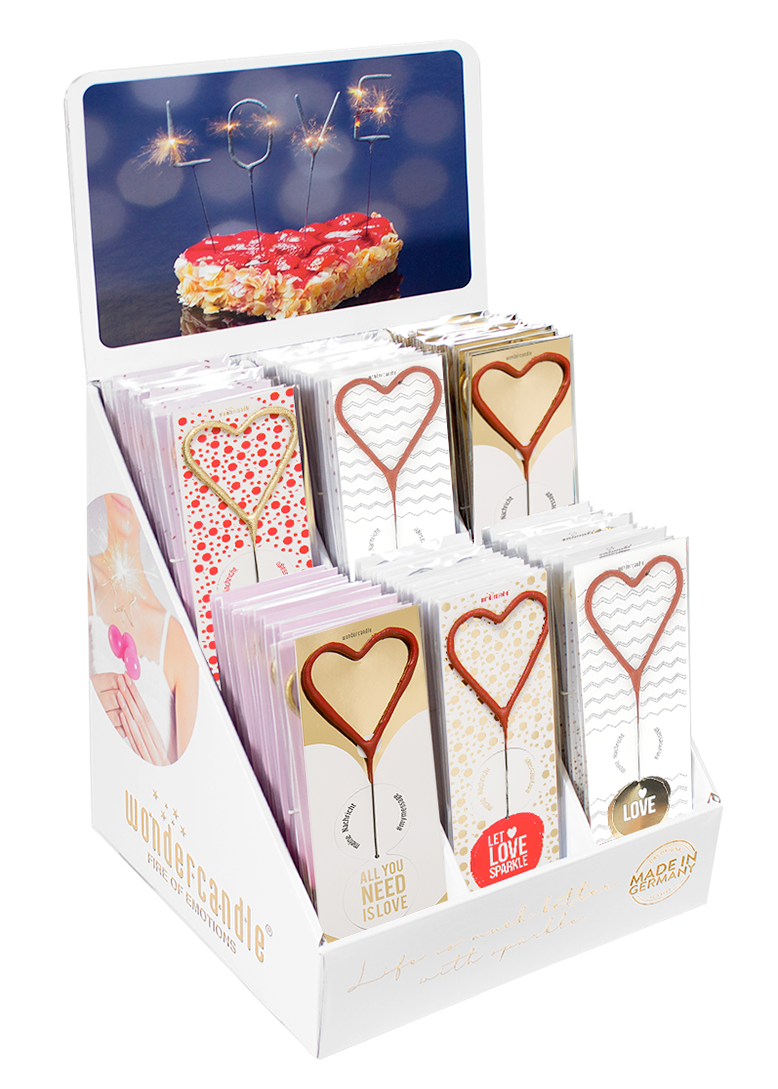 Weiteres Produktbild 1: Spotlight LOVE Sortiment 108 Wondercandle® classic
